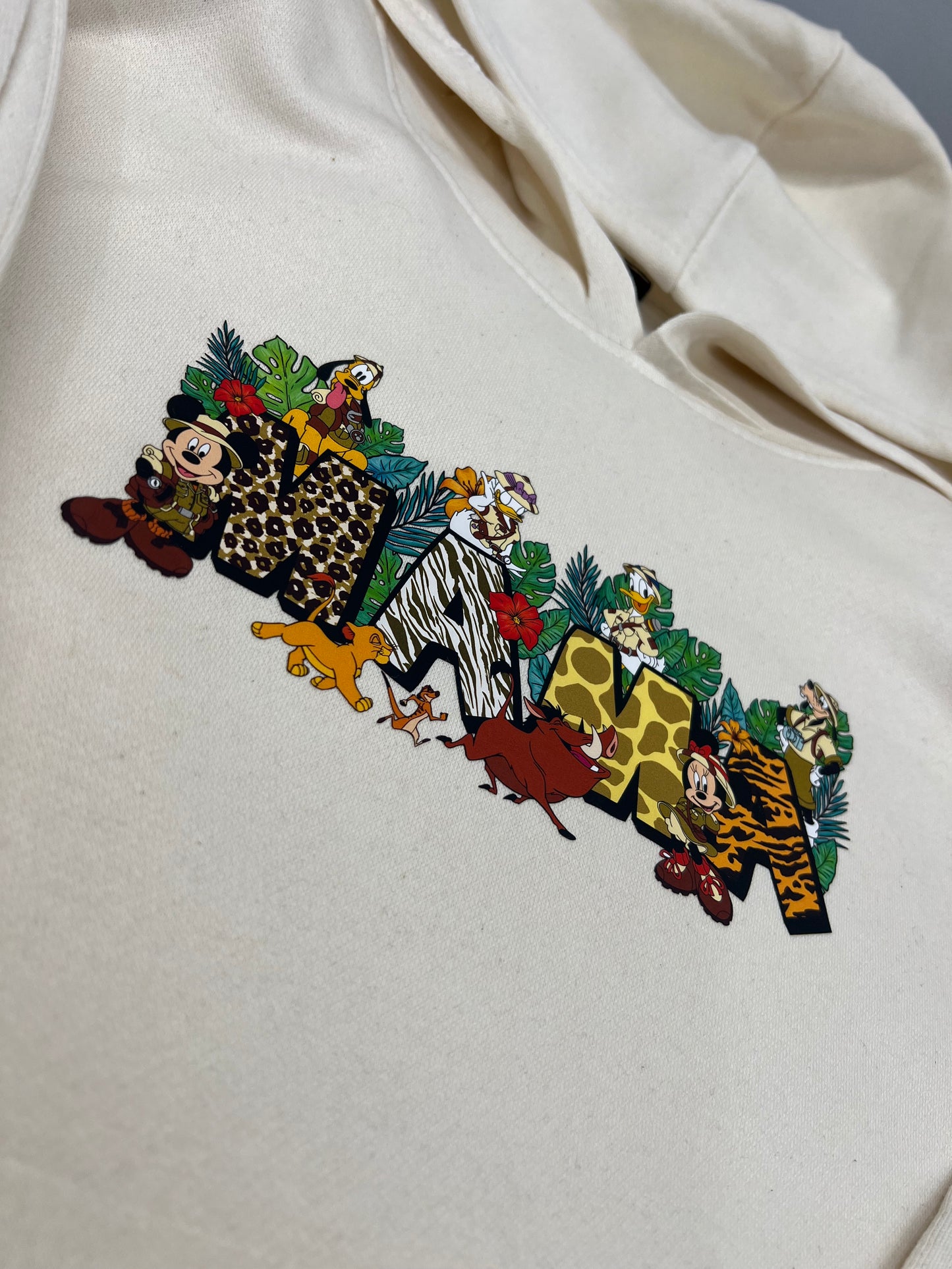Mouse Safari Mama Hoodie
