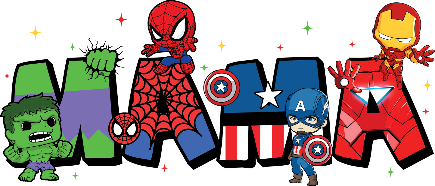 MAMA- Marvel DTF Print
