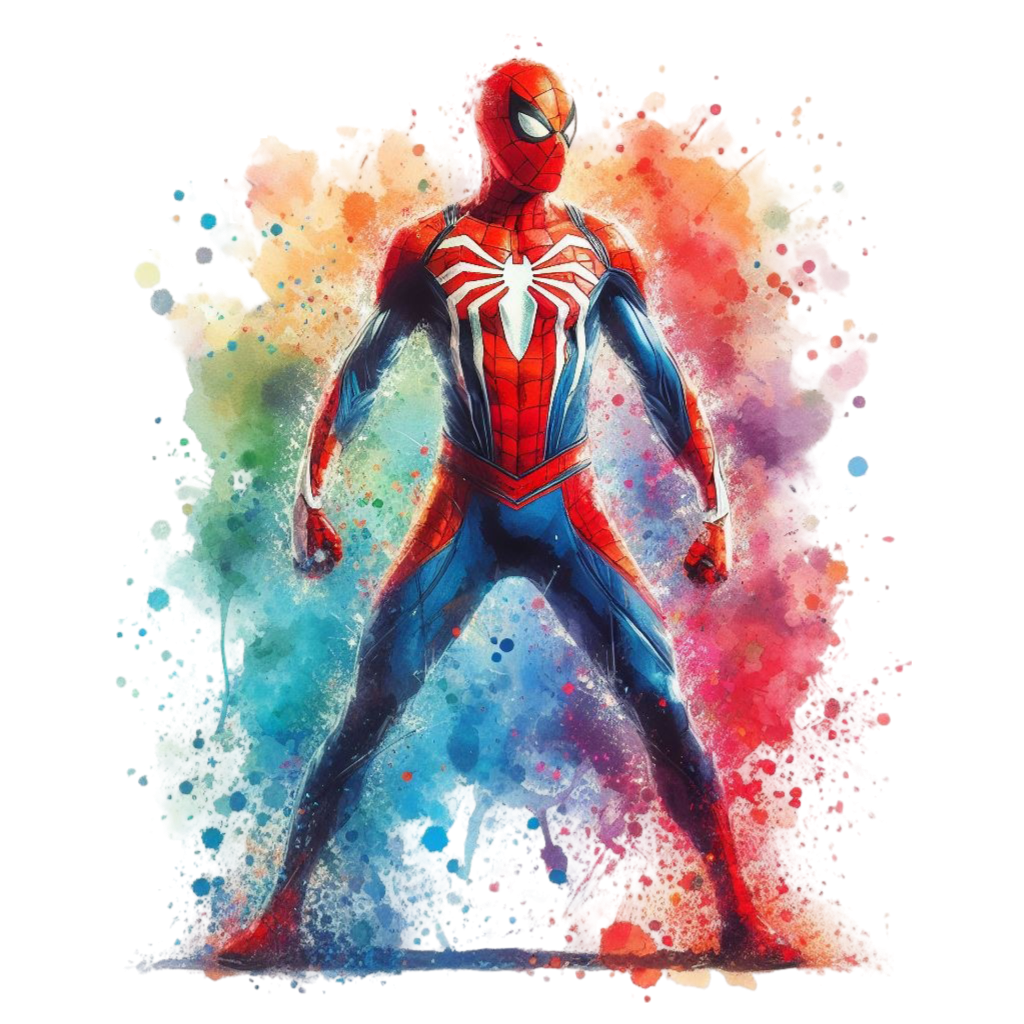 Spiderman 10 DTF Print