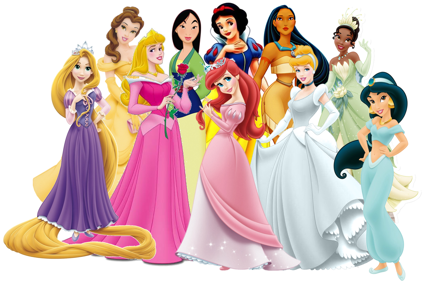 Princesses DTF Print