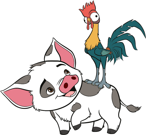 Moana- Hei & Pua DTF Print