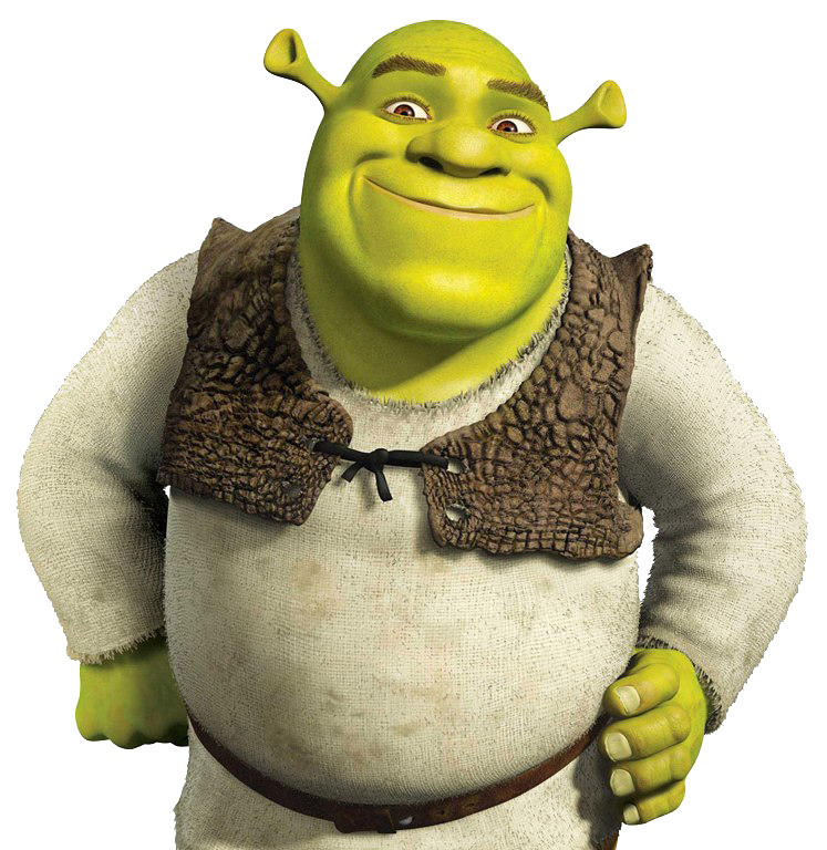 Shrek DTF Print