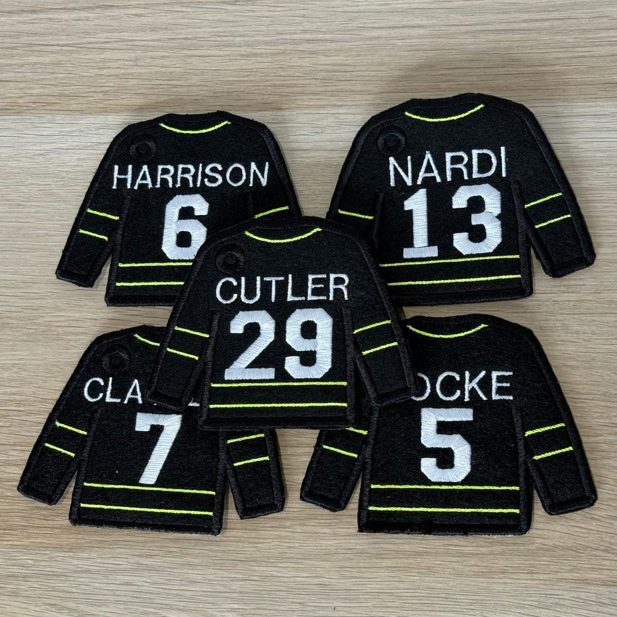 Storm Jersey Keyrings