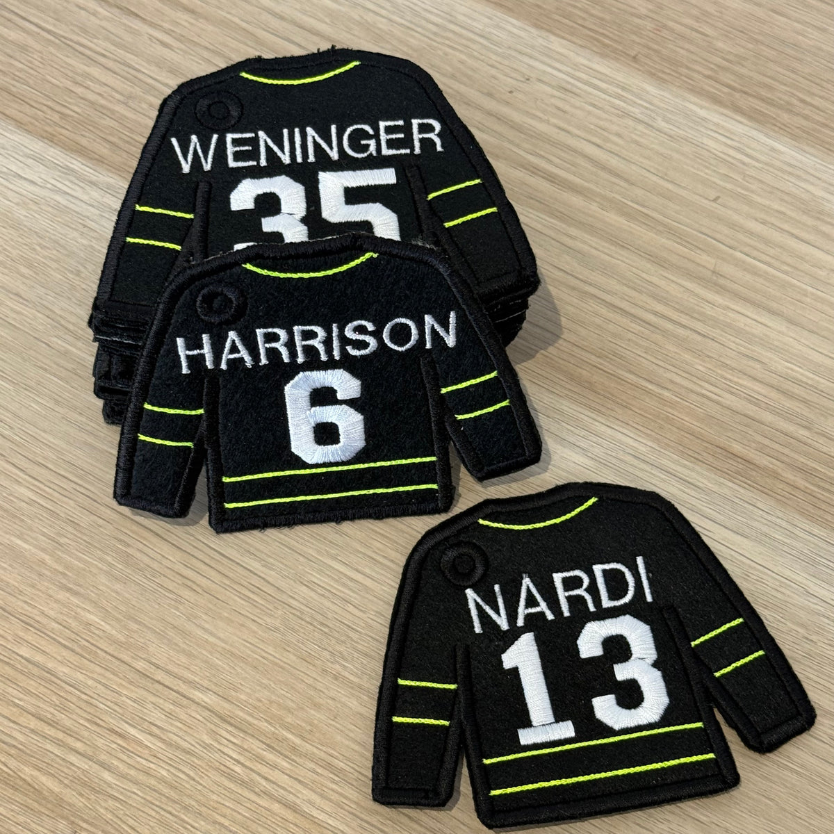 Storm Jersey Keyrings