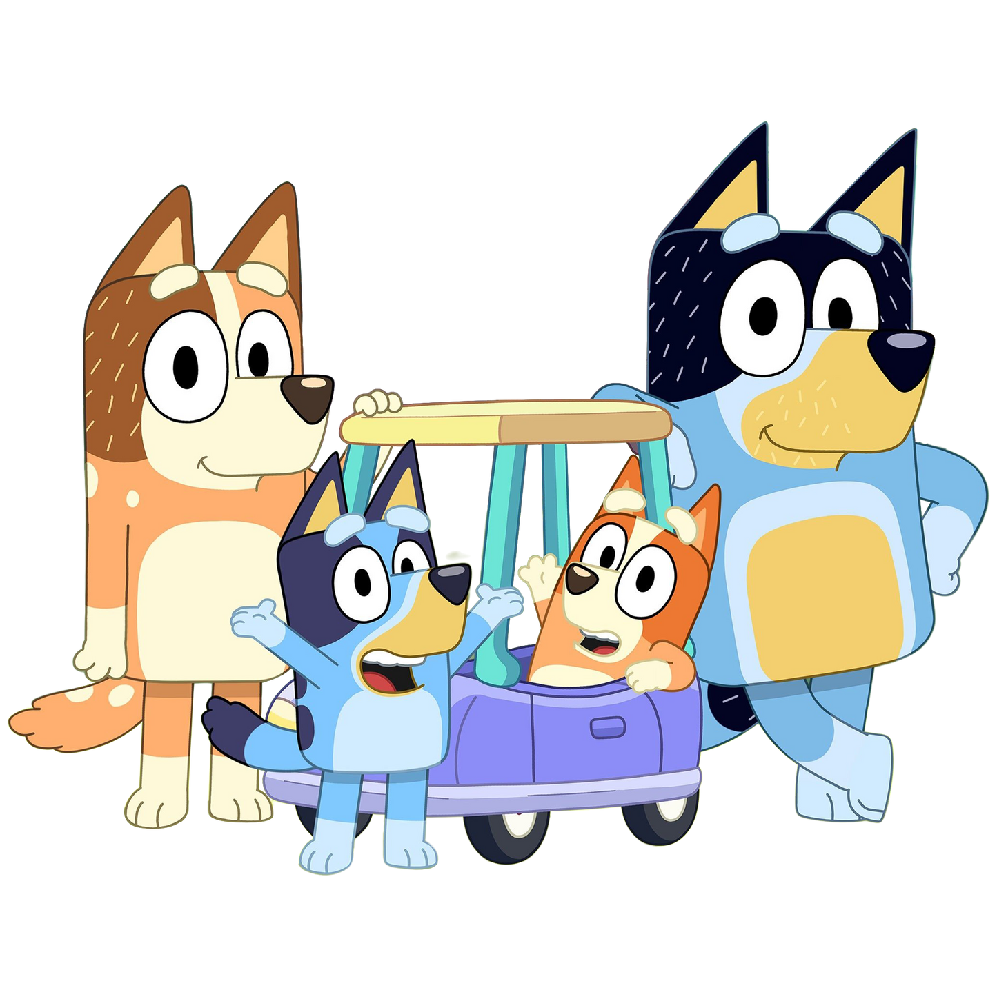 Heeler Family DTF Print