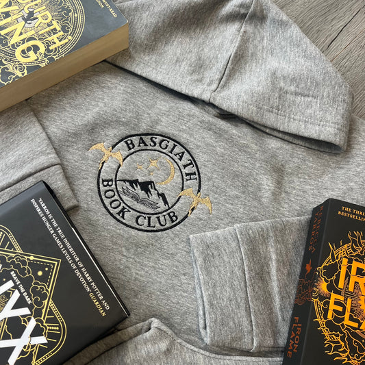 Fourth Wing Embroidered Hoodie