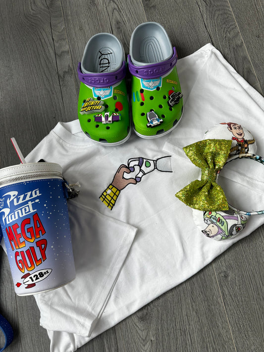 Woody and Buzz Embroidered Tee