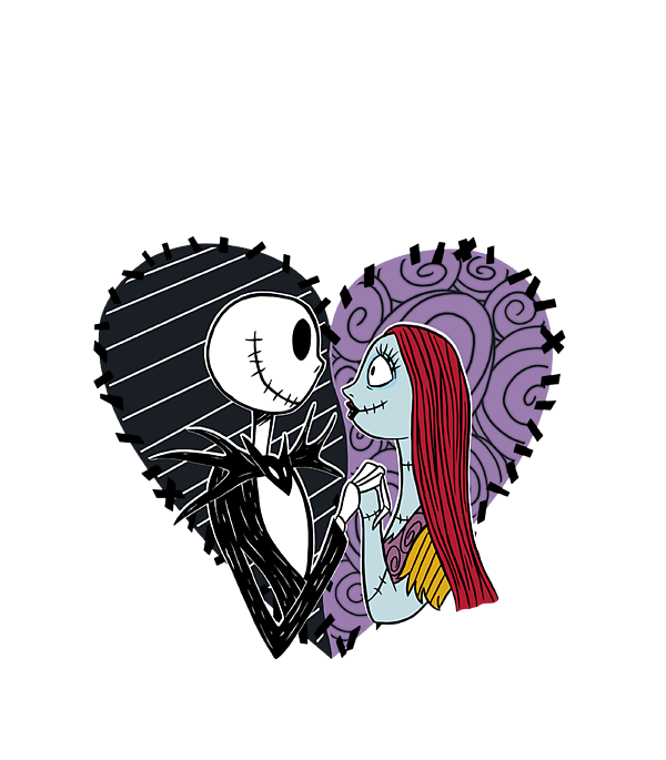 Jack & Sally DTF Print