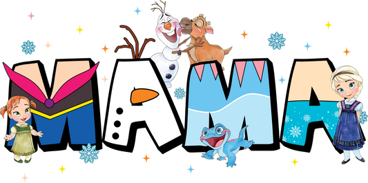 MAMA- Frozen DTF Print