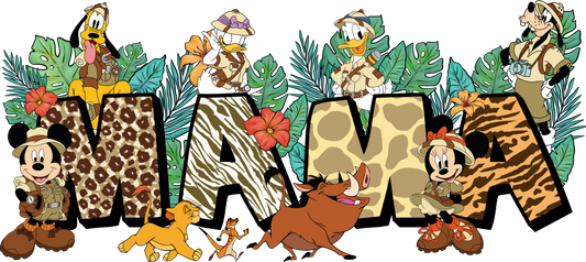MAMA- Safari DTF Print