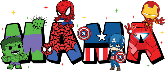 MAMA- Marvel DTF Print