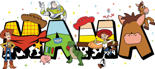 MAMA- Toy Story DTF Print