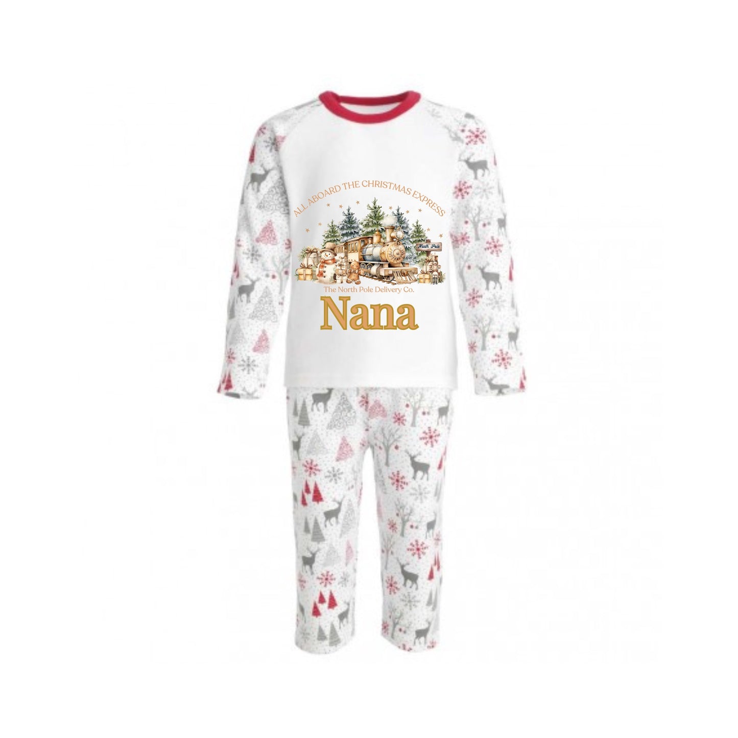 Children's Personalised Christmas PJs