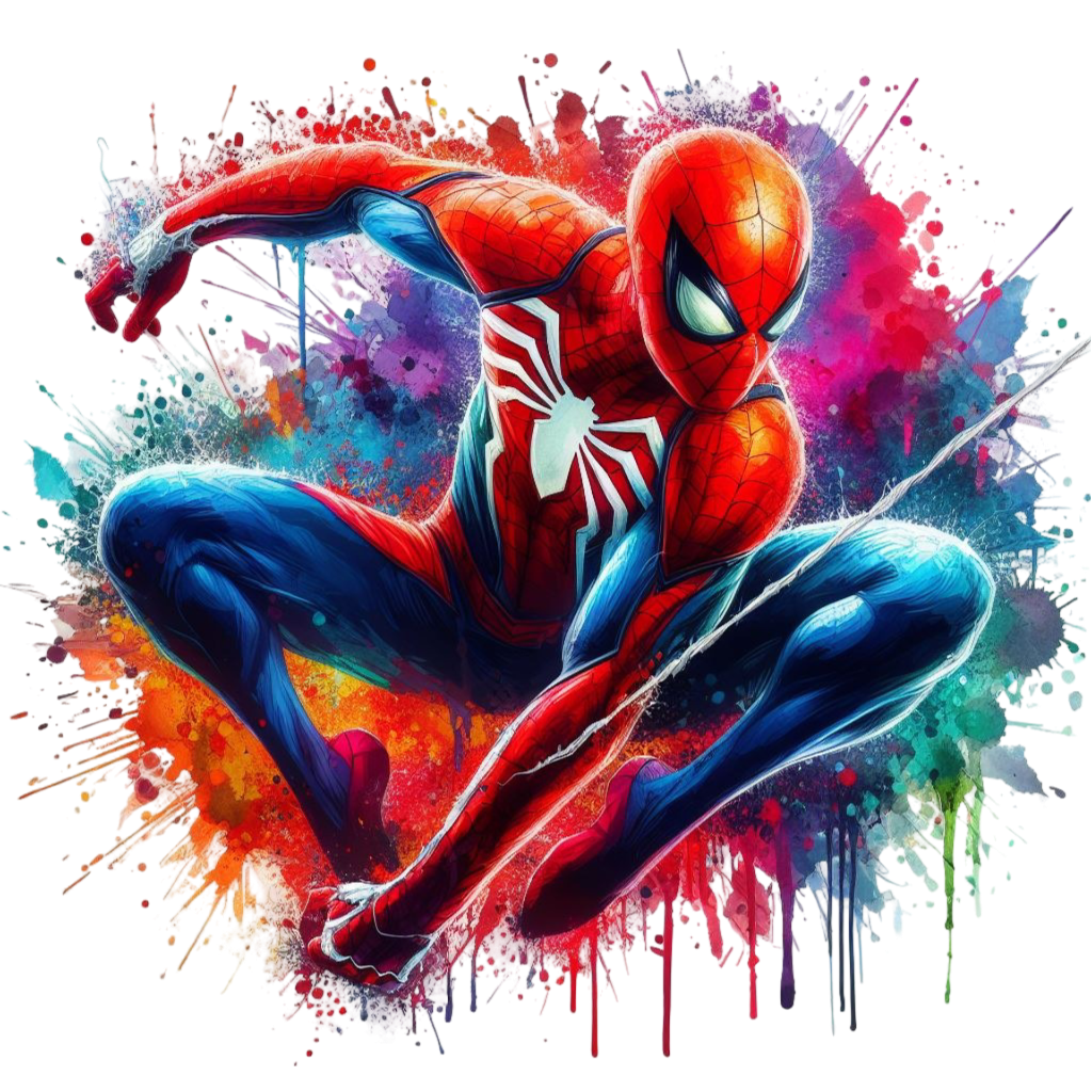 Spiderman 11 DTF Print