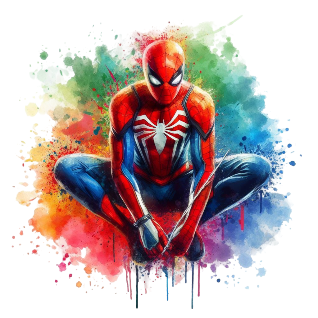 Spiderman 7 DTF Print