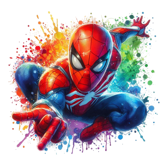 Spiderman 8 DTF Print
