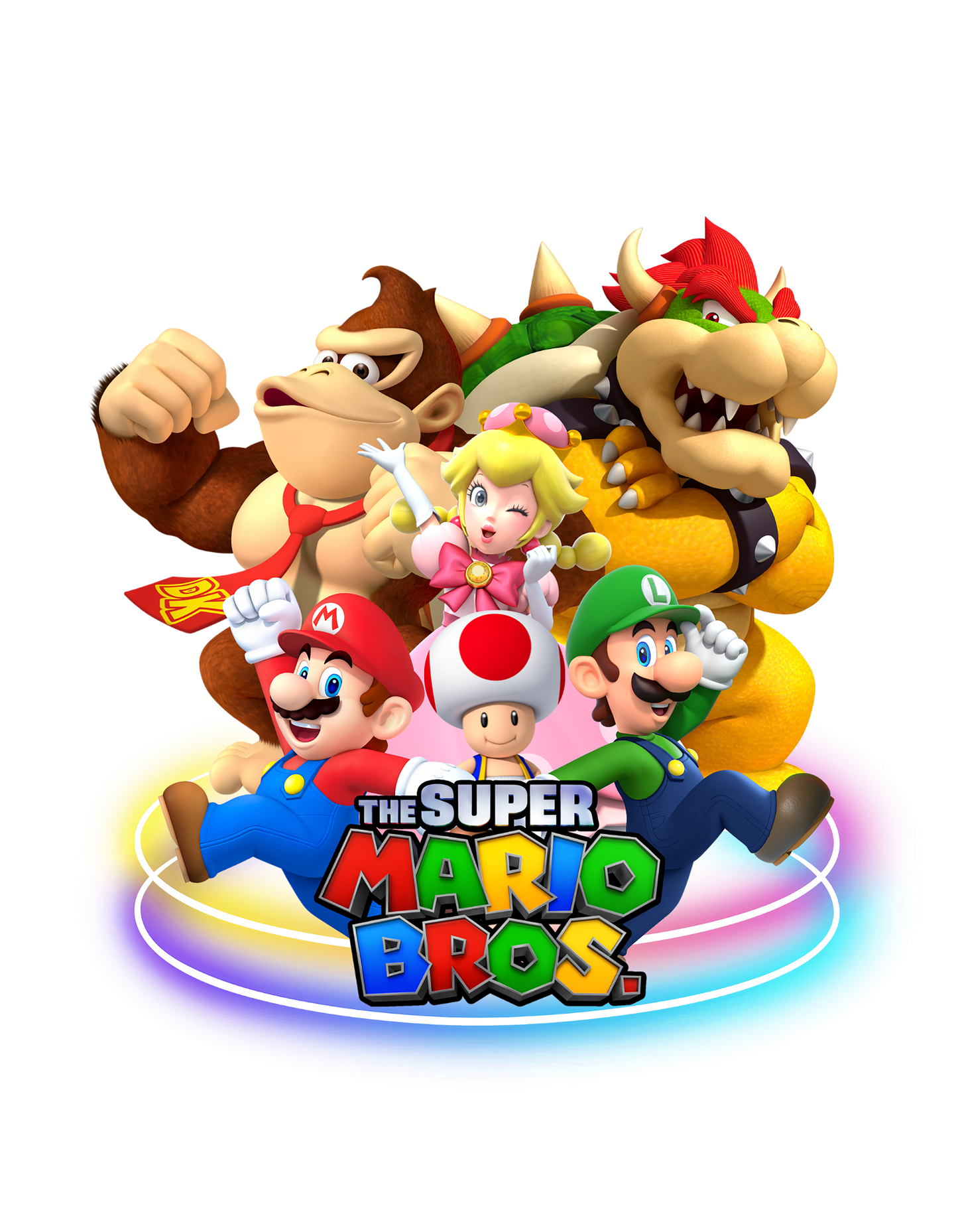 Mario DTF Print