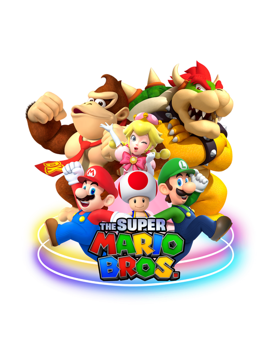Mario DTF Print