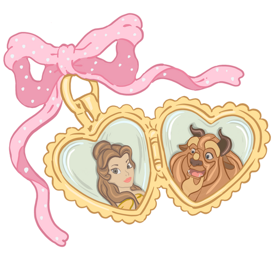Belle & Beast DTF Print