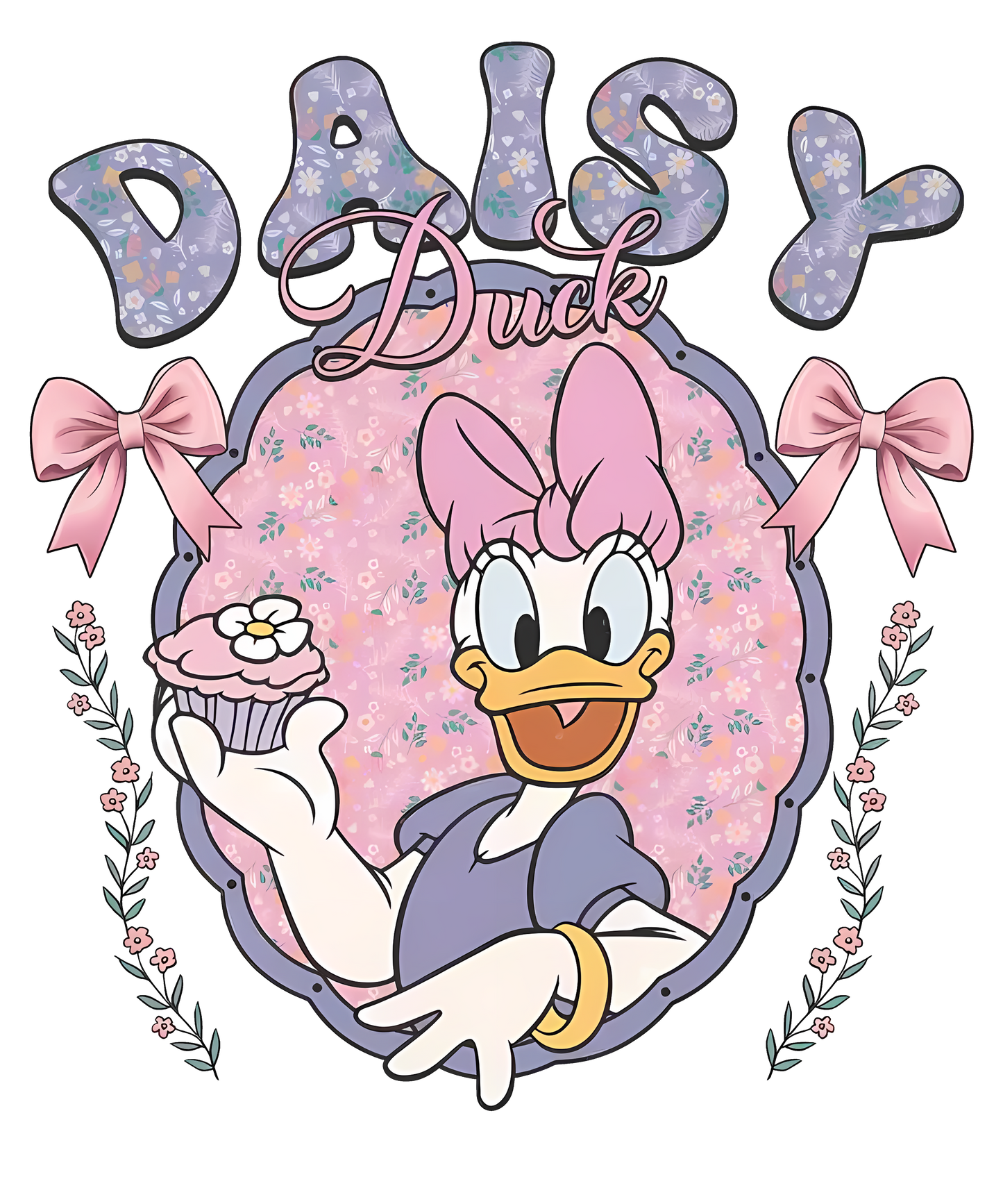 Daisy Duck DTF Print