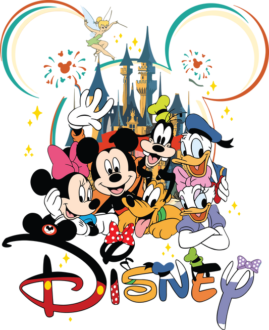 Mouse Gang DTF Print
