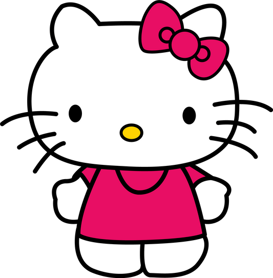 Hello Kitty DTF Print
