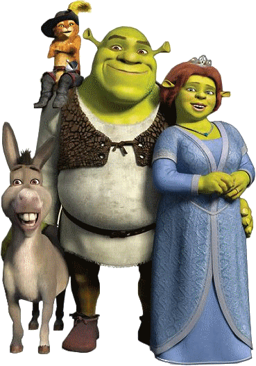Shrek 2 DTF Print