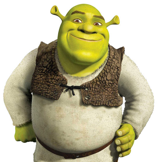 Shrek DTF Print