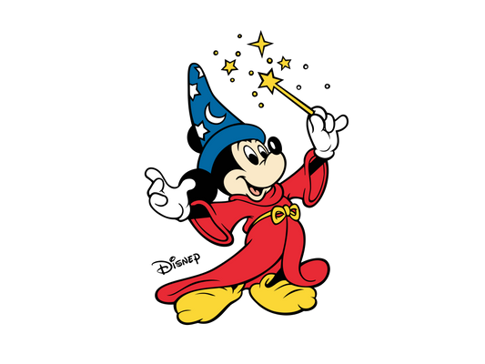 Sorcerer Mickey DTF Print