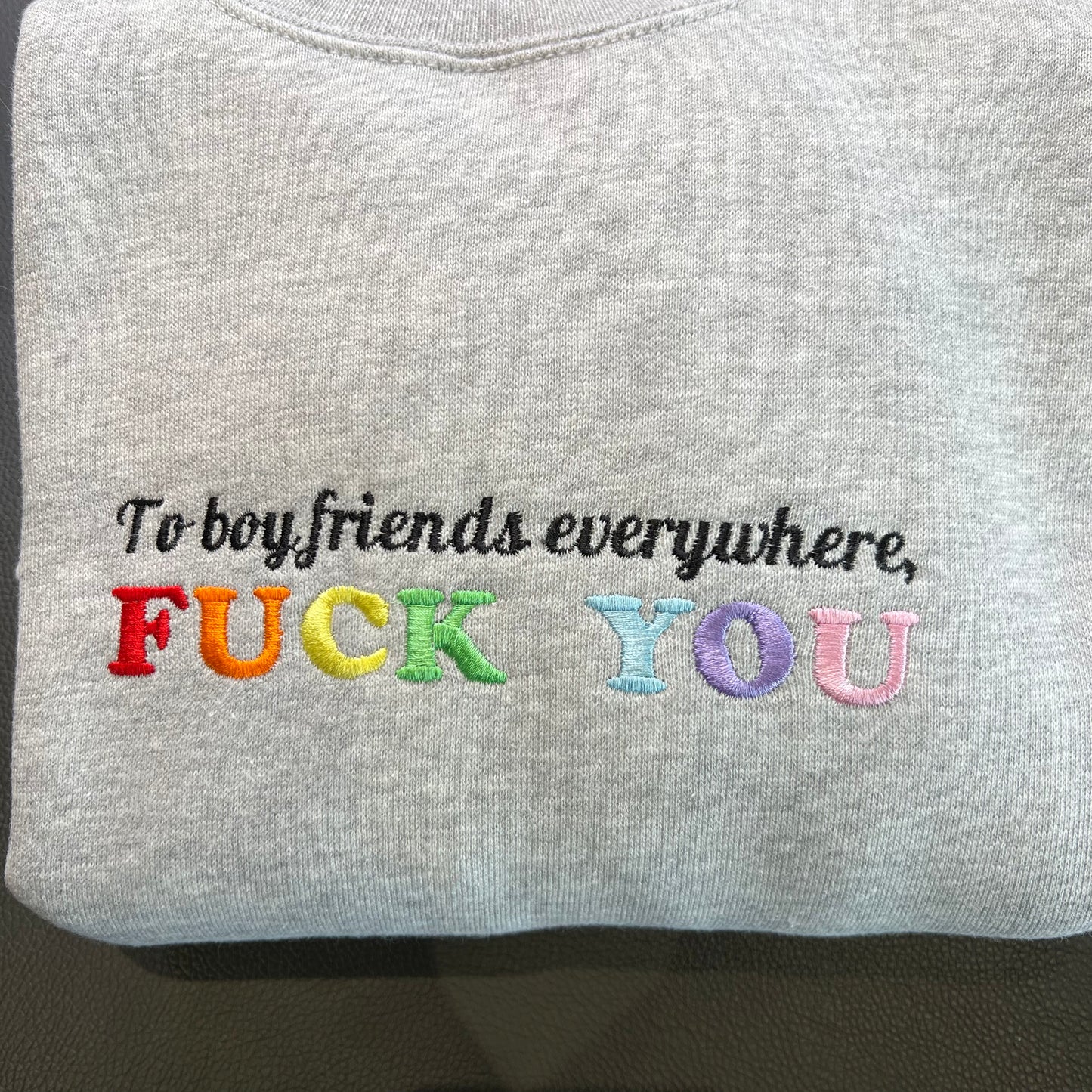 To Boyfriends Quote